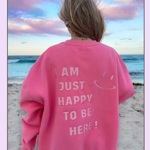 sunkissed coconut sweatshirt